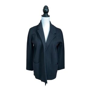 Magashoni Wool Blend Open Front Cardigan Size S